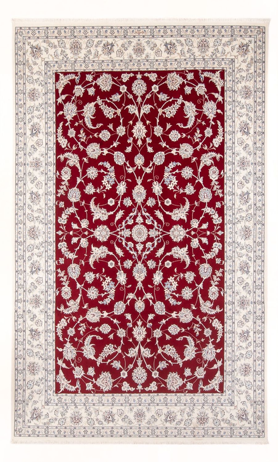 Alfombra Persa - Nain - Prima - 302 x 198 cm - rojo