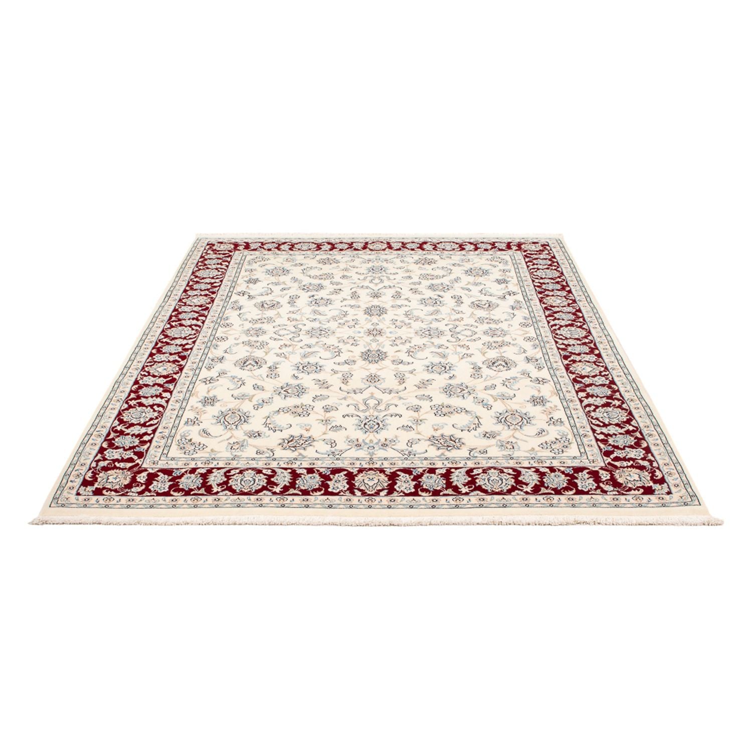 Alfombra Persa - Nain - Prima - 198 x 150 cm - crema