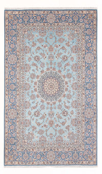 Alfombra Persa - Nain - Prima - 308 x 200 cm - azul claro