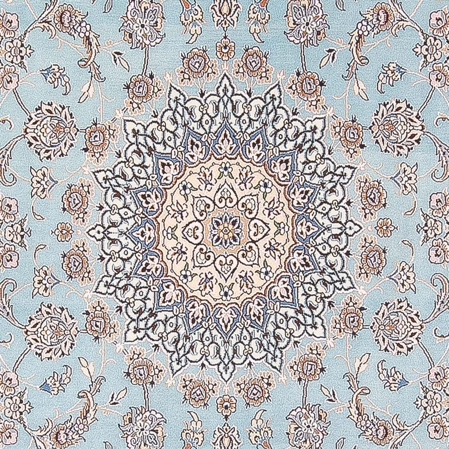 Alfombra Persa - Nain - Prima - 308 x 200 cm - azul claro