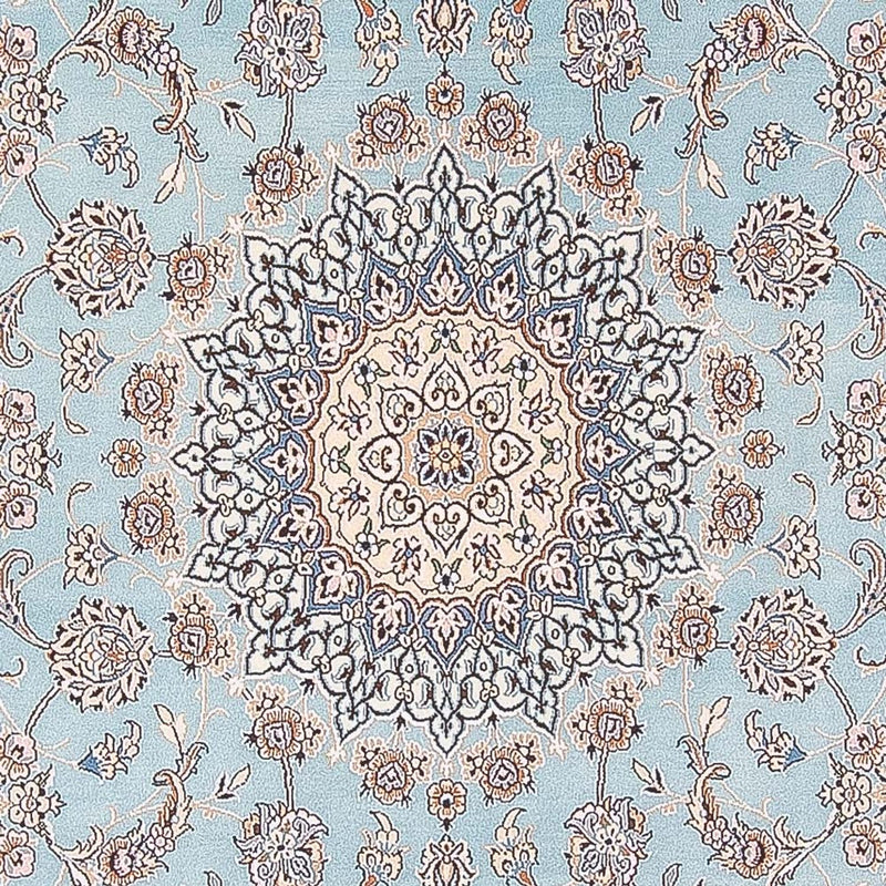 Alfombra Persa - Nain - Prima - 308 x 200 cm - azul claro