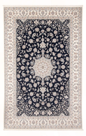 Alfombra Persa - Nain - Prima - 298 x 200 cm - azul oscuro
