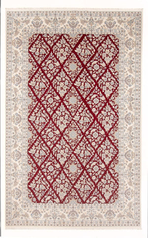 Alfombra Persa - Nain - Prima - 292 x 198 cm - rojo