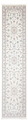 Alfombra de pasillo Alfombra Persa - Nain - Prima - 350 x 87 cm - crema