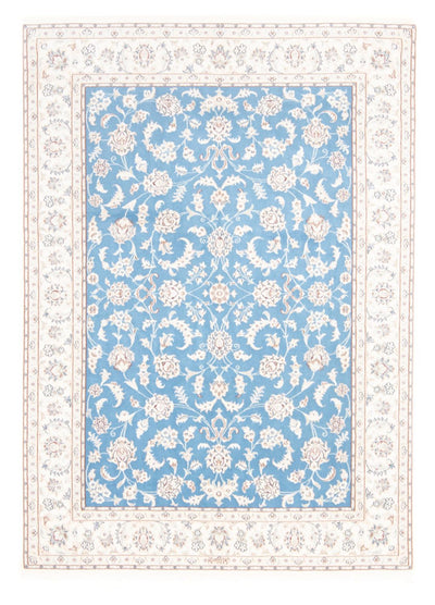 Nain - 9La Alfombra 148x202cm - Alfombra persa - azul claro
