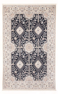 Alfombra Persa - Nain - Prima - 294 x 196 cm - azul oscuro