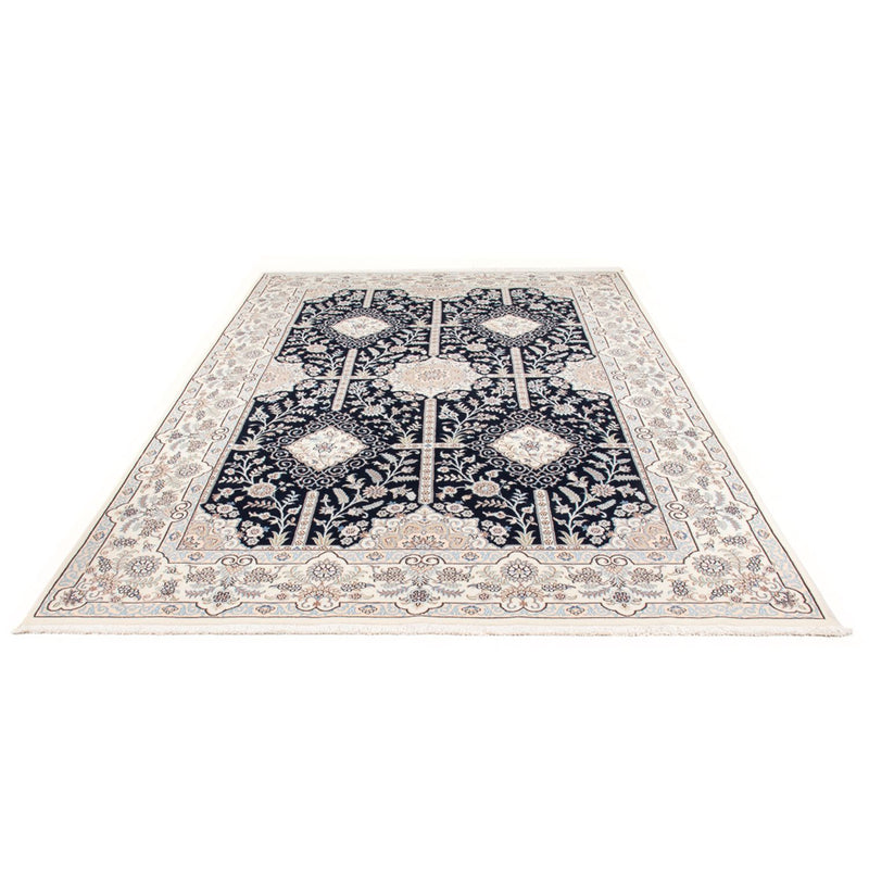 Alfombra Persa - Nain - Prima - 294 x 196 cm - azul oscuro