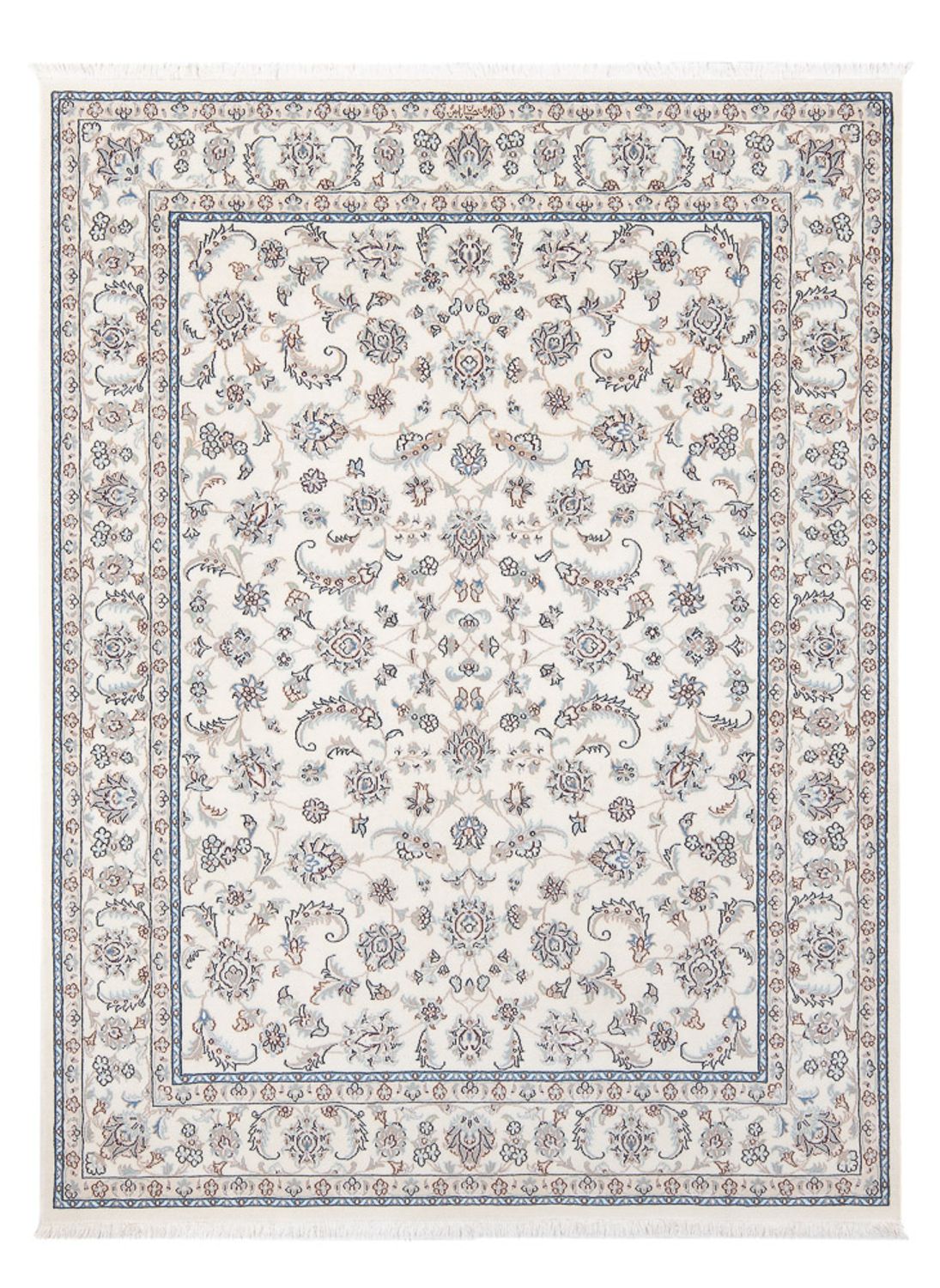 Alfombra Persa - Nain - Prima - 197 x 148 cm - crema