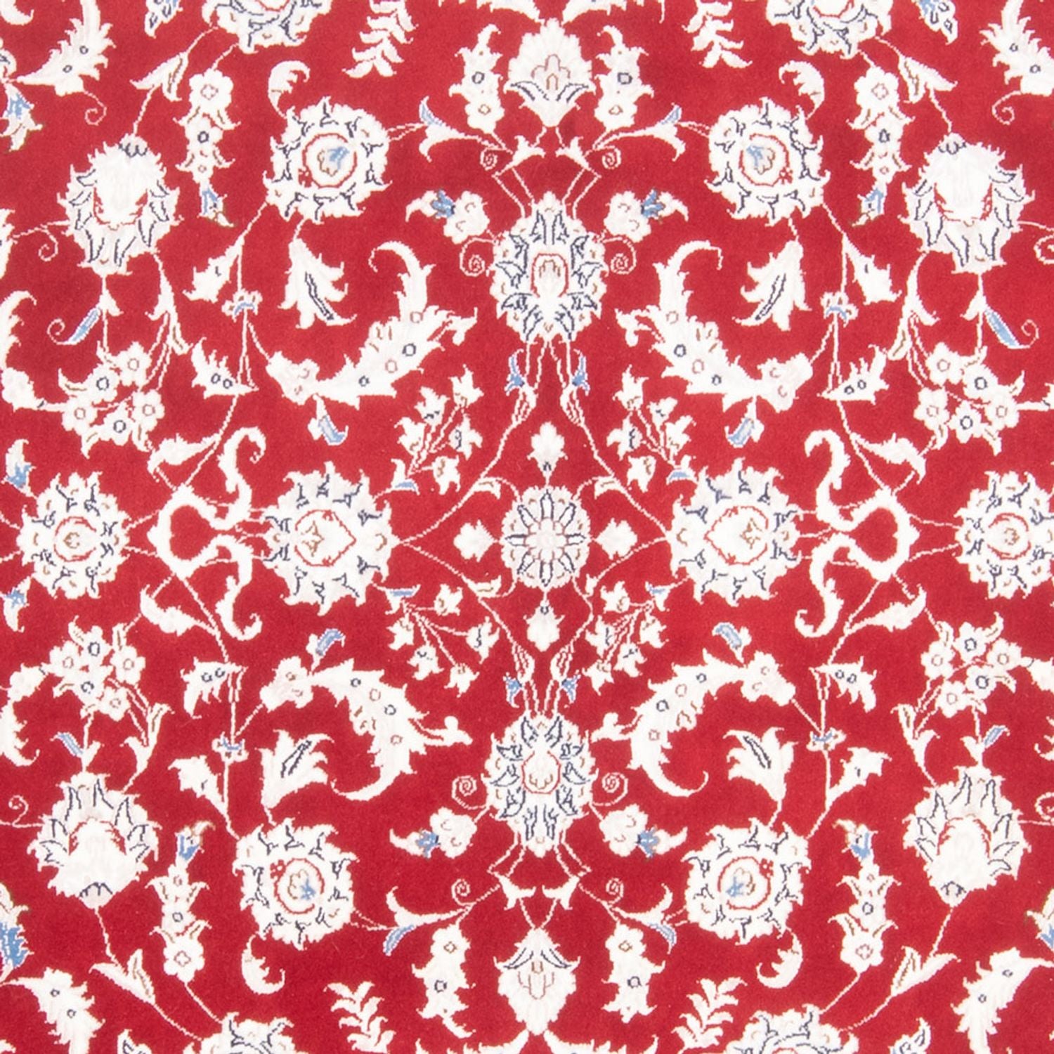 Alfombra Persa - Nain - Real - 200 x 150 cm - rojo