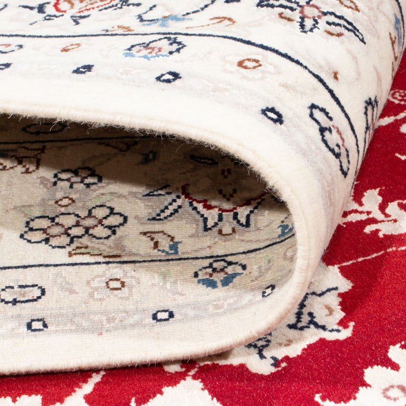 Alfombra Persa - Nain - Real - 200 x 150 cm - rojo