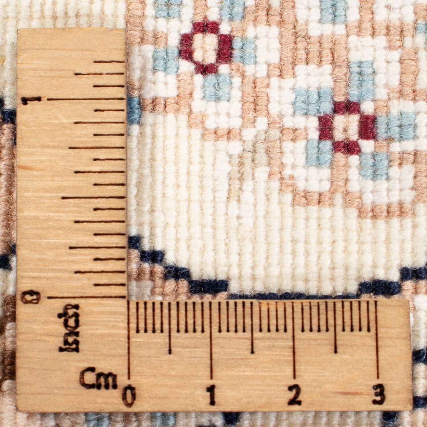 Alfombra Persa - Nain - Prima redondo  - 154 x 151 cm - azul