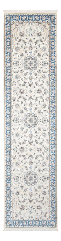 Alfombra de pasillo Alfombra Persa - Nain - Prima - 290 x 82 cm - crema
