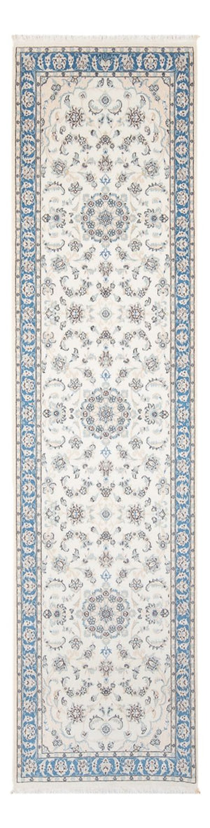Alfombra de pasillo Alfombra Persa - Nain - Prima - 290 x 82 cm - crema