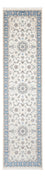 Alfombra de pasillo Alfombra Persa - Nain - Prima - 290 x 82 cm - crema