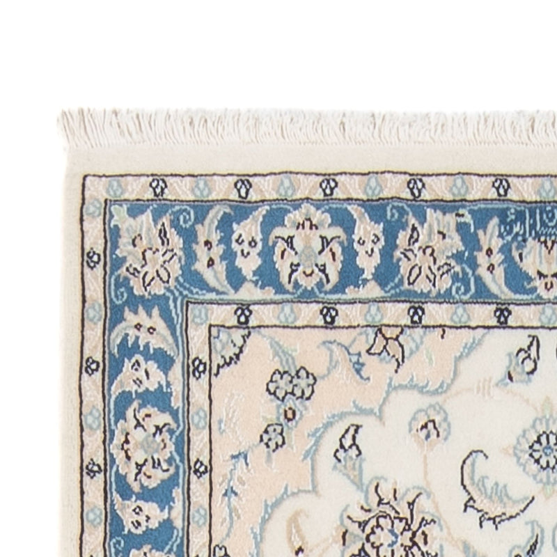 Alfombra de pasillo Alfombra Persa - Nain - Prima - 290 x 82 cm - crema