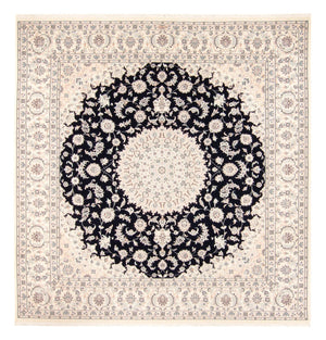 Alfombra persa - Nain cuadrado  - 258 x 246 cm - azul oscuro