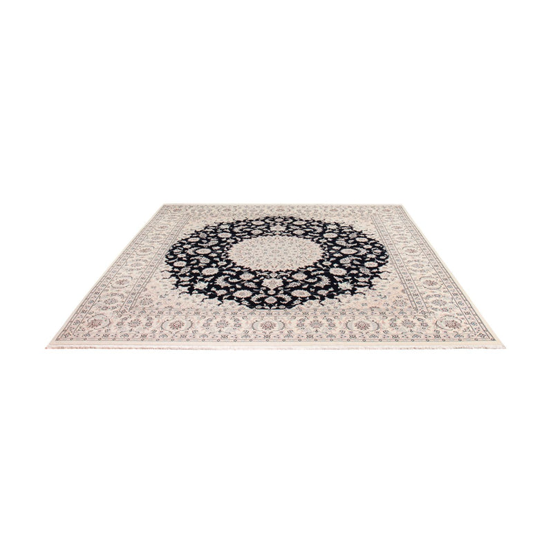 Alfombra persa - Nain cuadrado  - 258 x 246 cm - azul oscuro