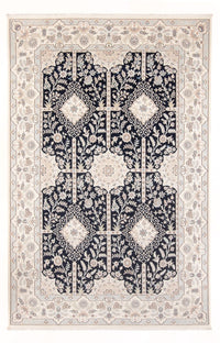 Alfombra Persa - Nain - Prima - 295 x 200 cm - azul oscuro