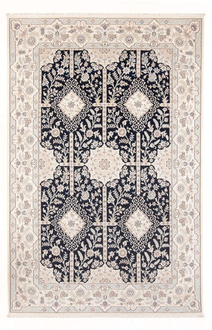 Alfombra Persa - Nain - Prima - 295 x 200 cm - azul oscuro