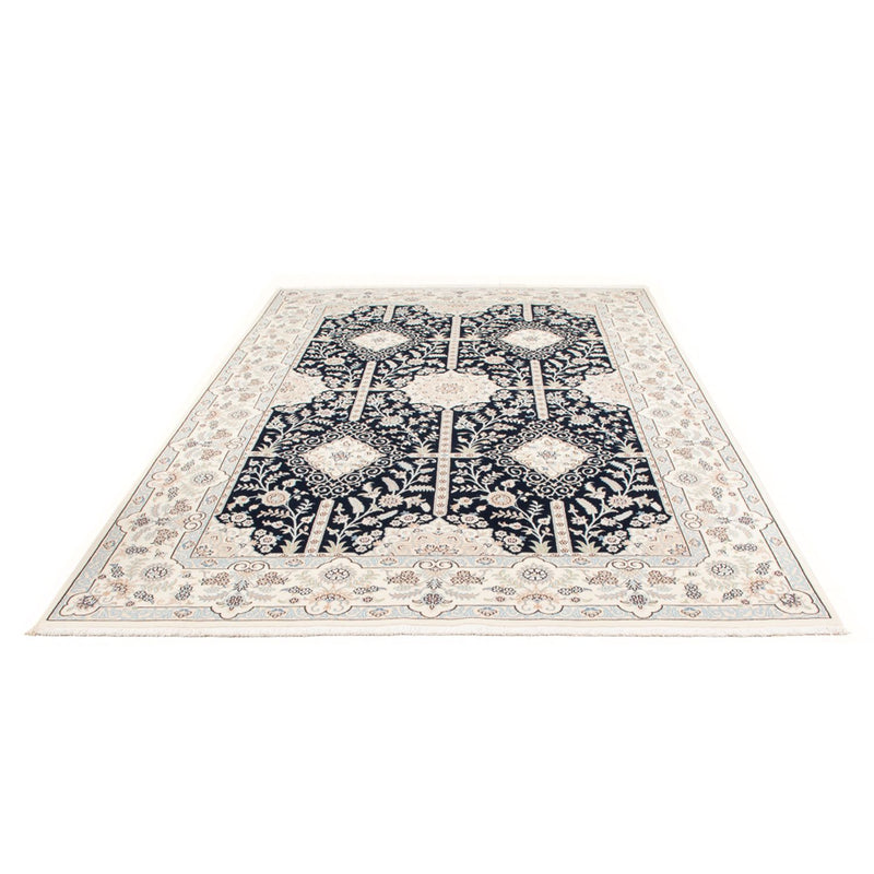 Alfombra Persa - Nain - Prima - 295 x 200 cm - azul oscuro