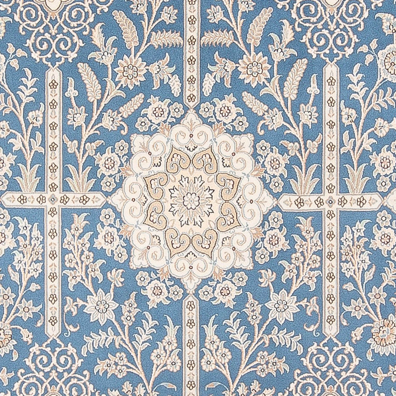 Alfombra Persa - Nain - Prima - 300 x 198 cm - azul claro