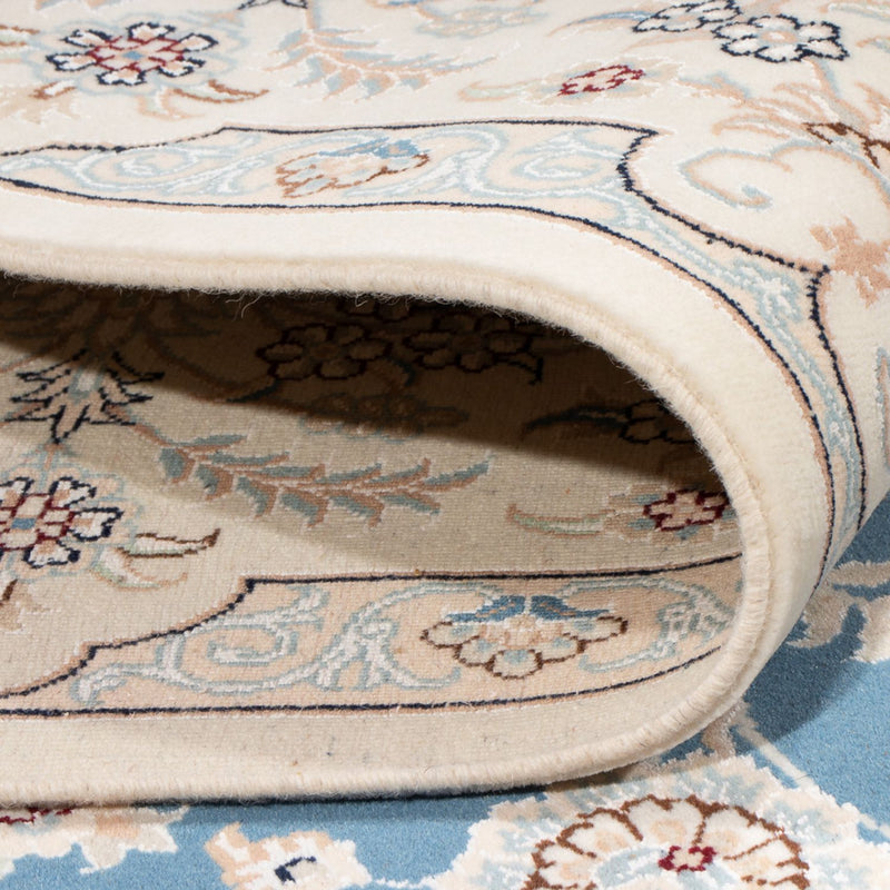 Alfombra Persa - Nain - Prima - 300 x 198 cm - azul claro