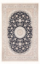 Alfombra Persa - Nain - Prima - 298 x 197 cm - azul oscuro