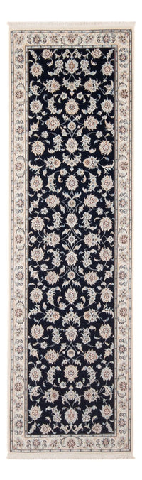 Alfombra de pasillo Alfombra Persa - Nain - Prima - 250 x 81 cm - azul oscuro