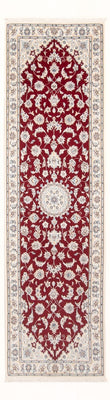 Alfombra de pasillo Alfombra Persa - Nain - Prima - 248 x 80 cm - rojo