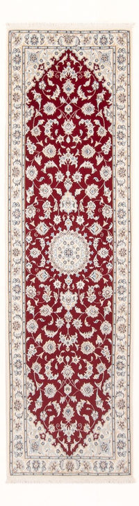 Alfombra de pasillo Alfombra Persa - Nain - Prima - 248 x 80 cm - rojo