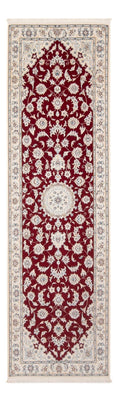 Alfombra de pasillo Alfombra Persa - Nain - Prima - 248 x 82 cm - rojo
