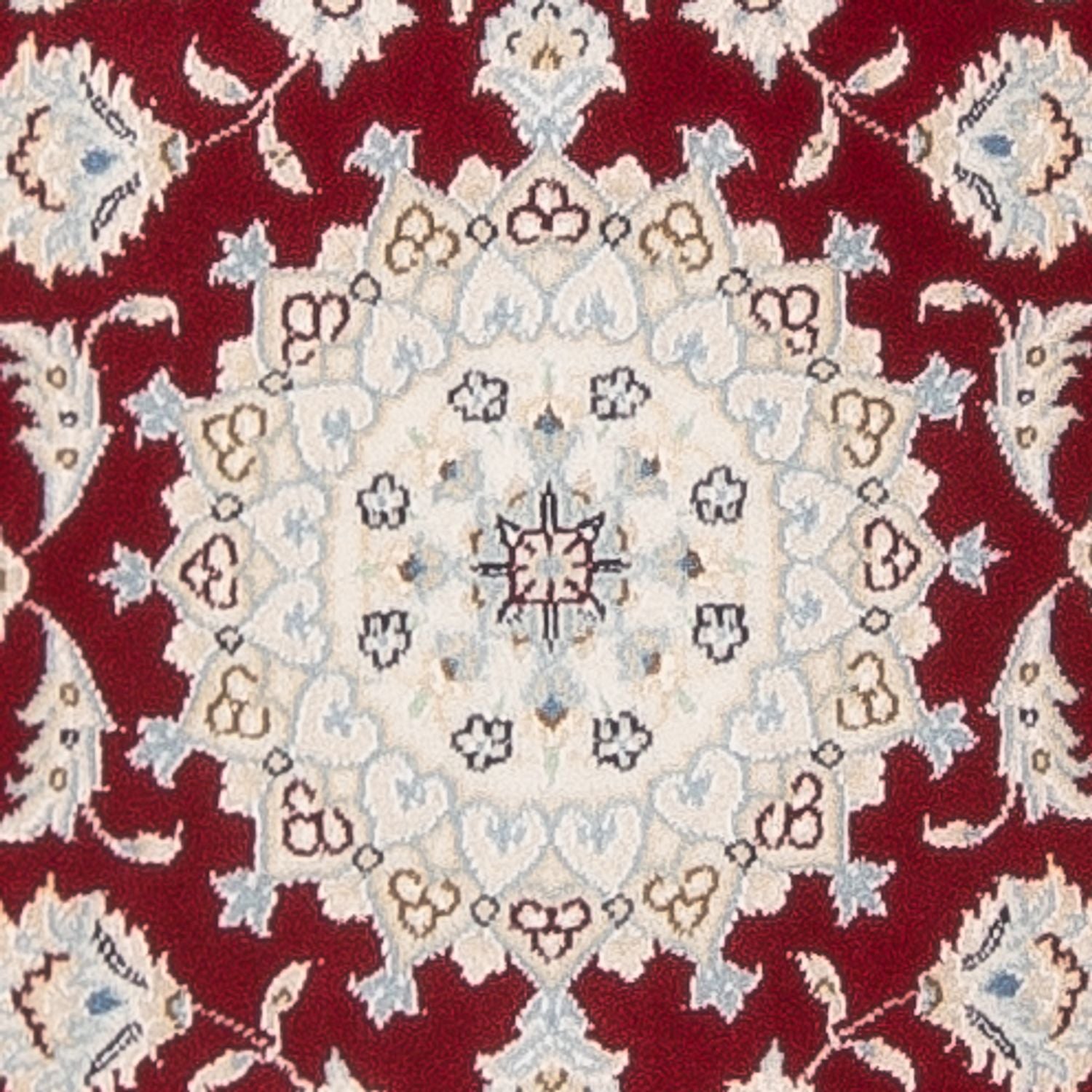 Alfombra de pasillo Alfombra Persa - Nain - Prima - 248 x 82 cm - rojo