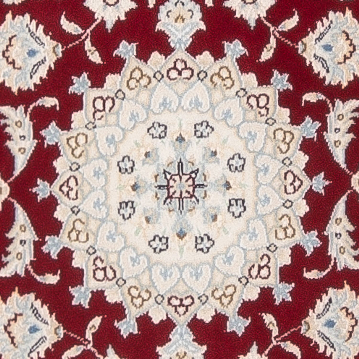 Alfombra de pasillo Alfombra Persa - Nain - Prima - 248 x 82 cm - rojo