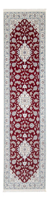 Alfombra de pasillo Alfombra Persa - Nain - Prima - 298 x 80 cm - rojo