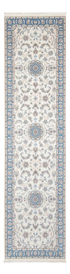Alfombra de pasillo Alfombra Persa - Nain - Prima - 288 x 80 cm - crema