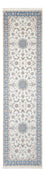 Alfombra de pasillo Alfombra Persa - Nain - Prima - 288 x 80 cm - crema