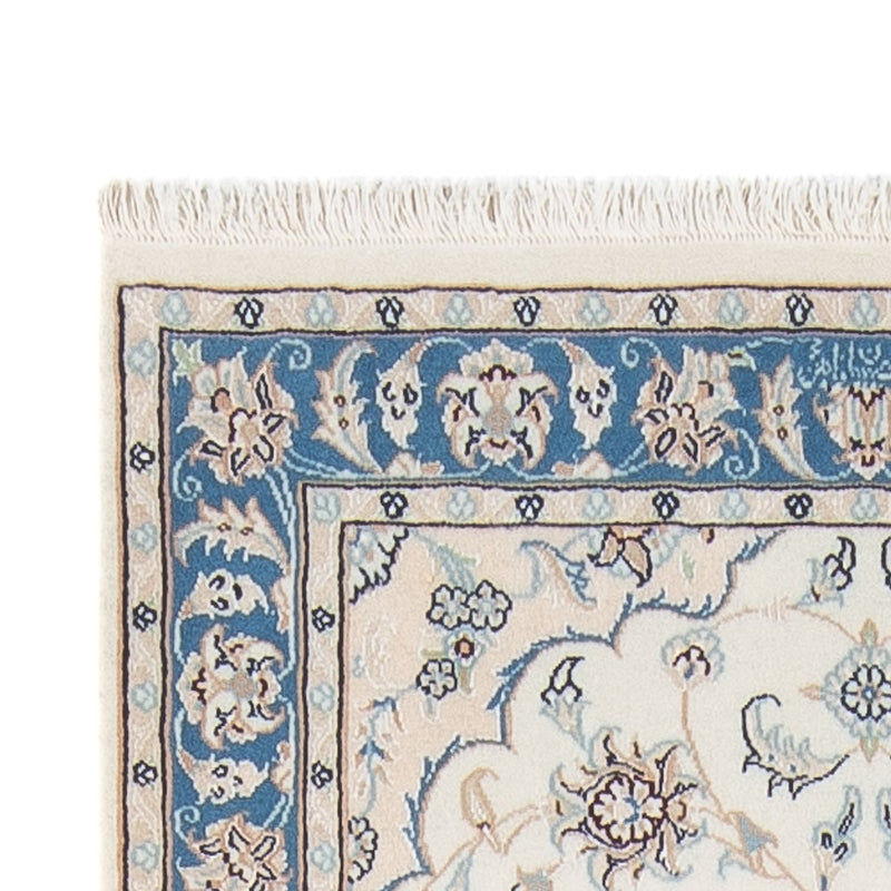 Alfombra de pasillo Alfombra Persa - Nain - Prima - 288 x 80 cm - crema
