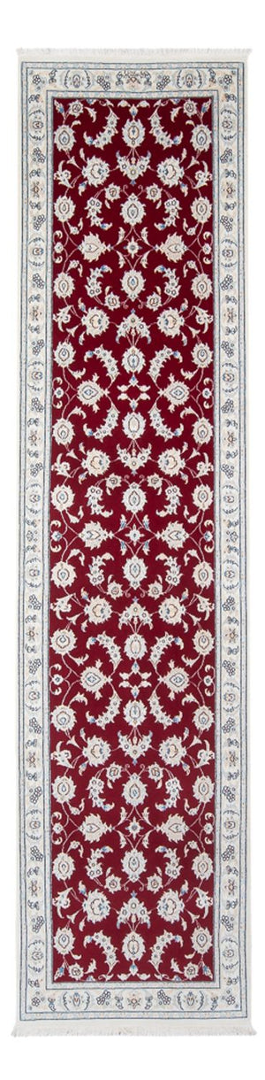 Alfombra de pasillo Alfombra Persa - Nain - Prima - 300 x 81 cm - rojo