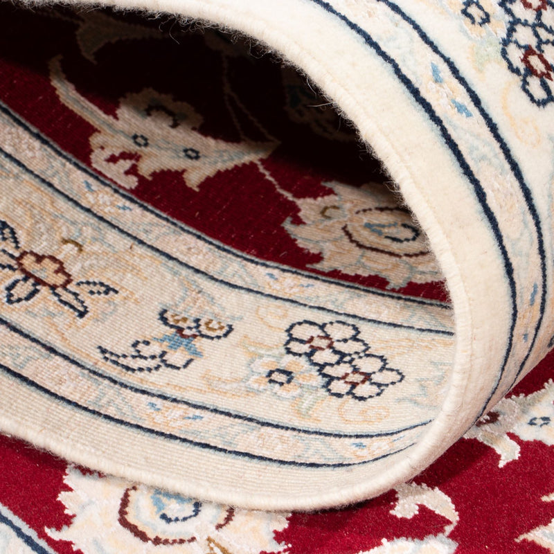 Alfombra de pasillo Alfombra Persa - Nain - Prima - 300 x 81 cm - rojo