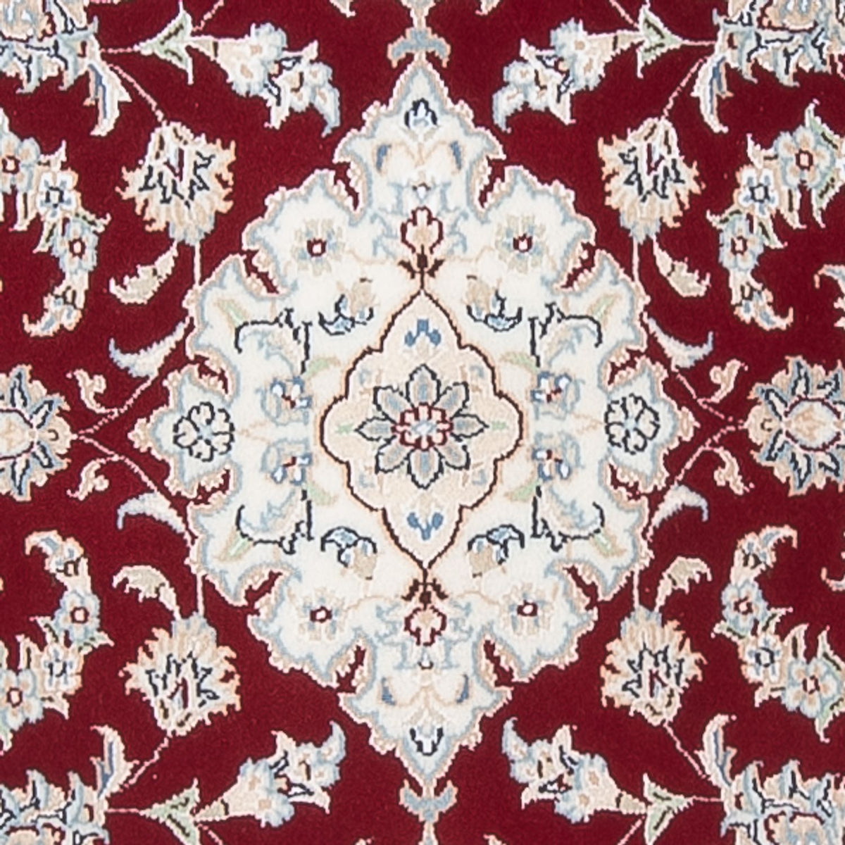 Alfombra de pasillo Alfombra Persa - Nain - Prima - 300 x 82 cm - rojo