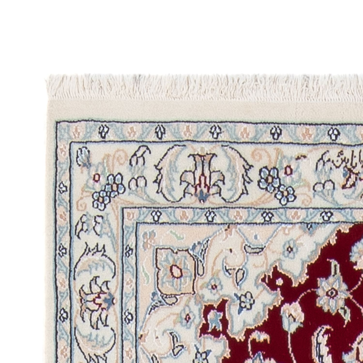 Alfombra de pasillo Alfombra Persa - Nain - Prima - 300 x 82 cm - rojo