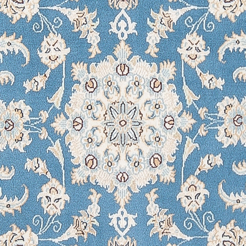 Alfombra de pasillo Alfombra Persa - Nain - Prima - 300 x 80 cm - azul