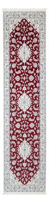 Alfombra de pasillo Alfombra Persa - Nain - Prima - 298 x 82 cm - rojo