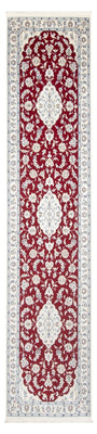 Alfombra de pasillo Alfombra Persa - Nain - Prima - 346 x 84 cm - rojo