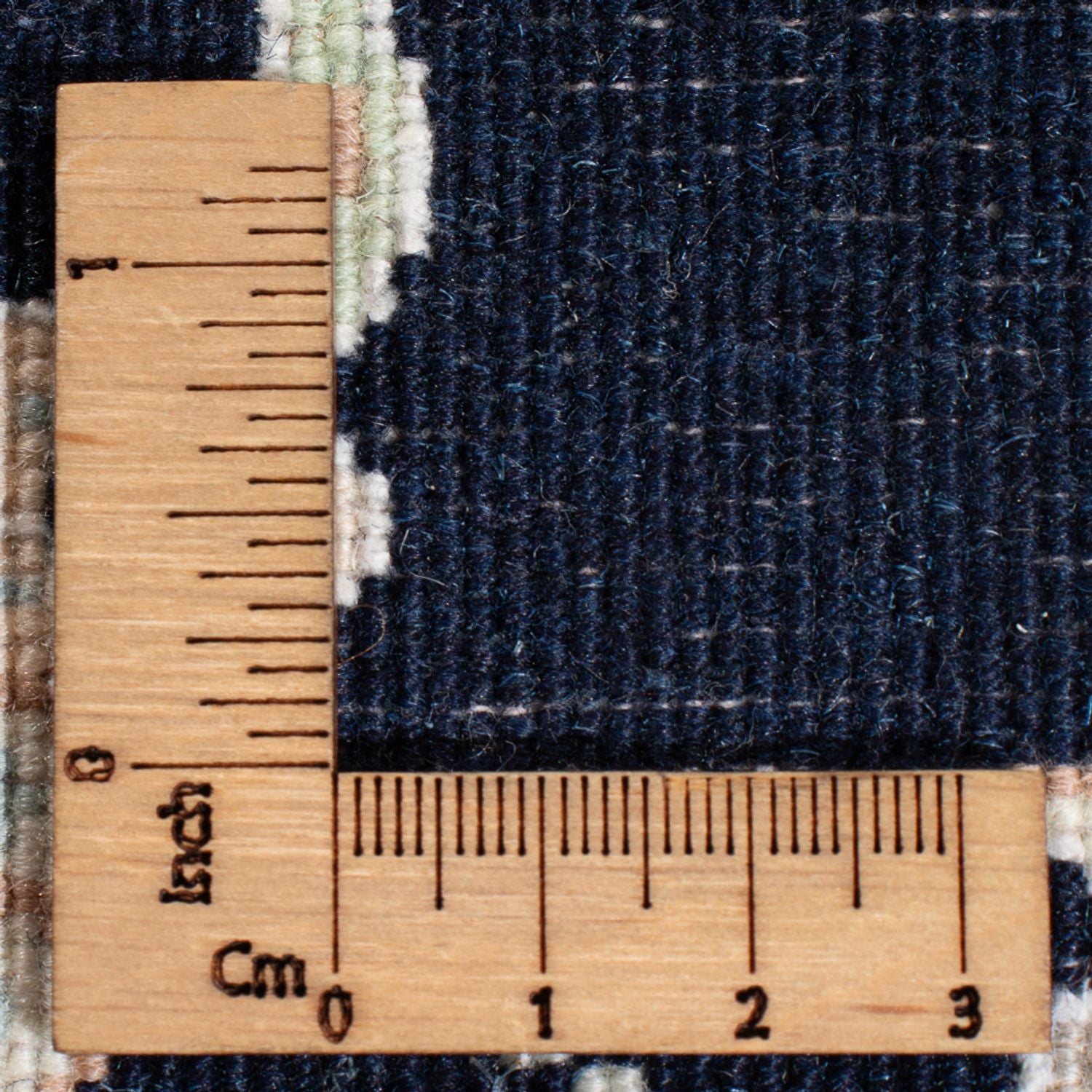 Alfombra de pasillo Alfombra Persa - Nain - Prima - 394 x 92 cm - azul oscuro