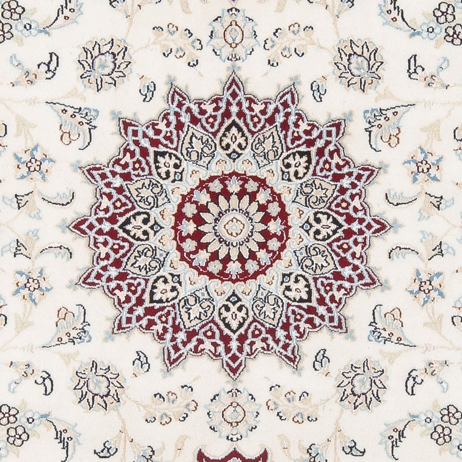 Alfombra Persa - Nain - Prima - 193 x 150 cm - crema