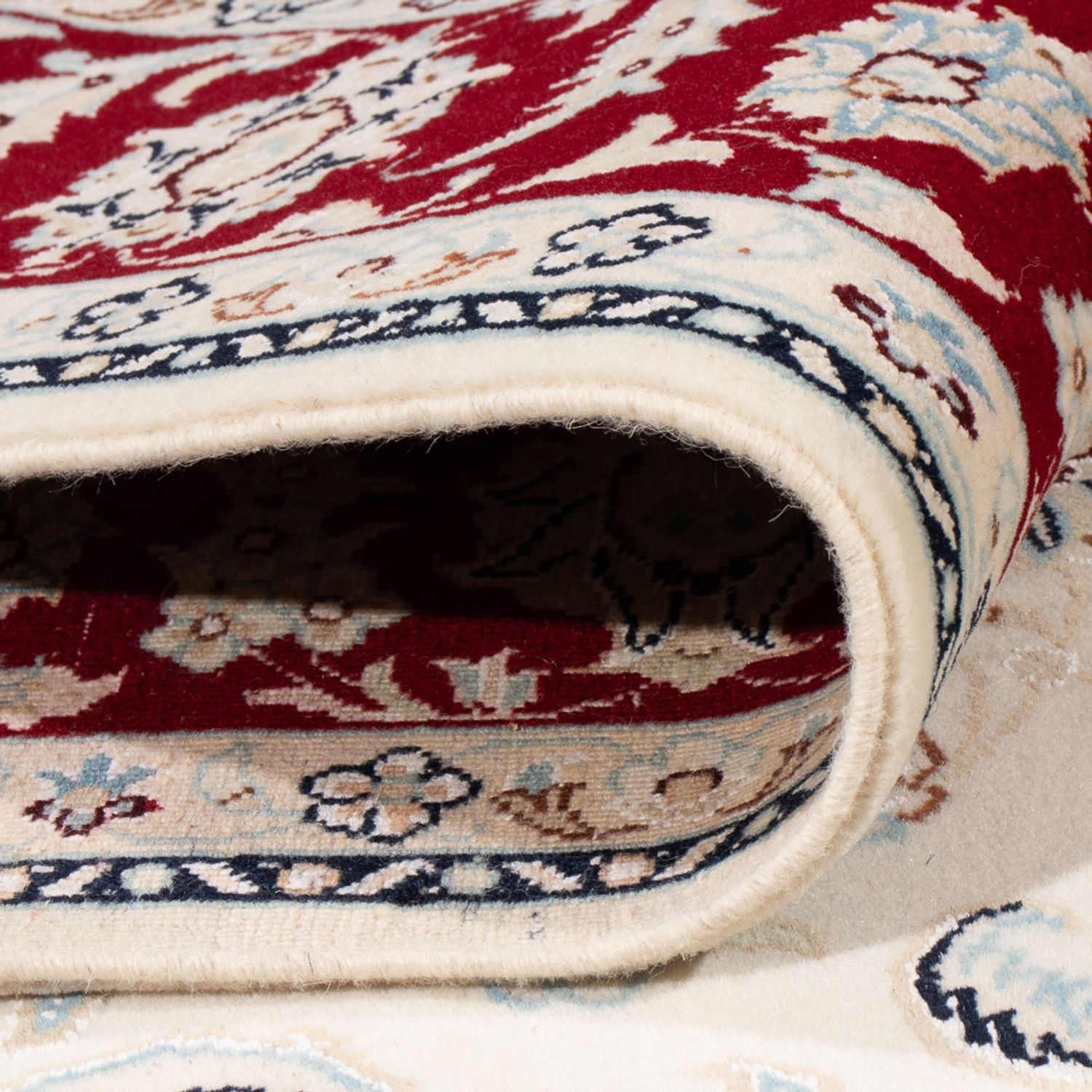 Alfombra Persa - Nain - Prima - 193 x 150 cm - crema