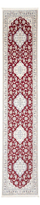 Alfombra de pasillo Alfombra Persa - Nain - Prima - 382 x 89 cm - rojo