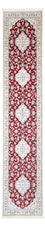 Alfombra de pasillo Alfombra Persa - Nain - Prima - 382 x 89 cm - rojo