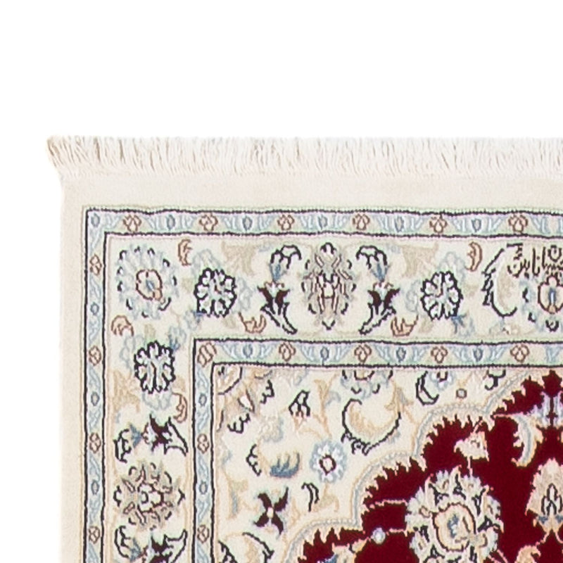 Alfombra de pasillo Alfombra Persa - Nain - Prima - 382 x 89 cm - rojo